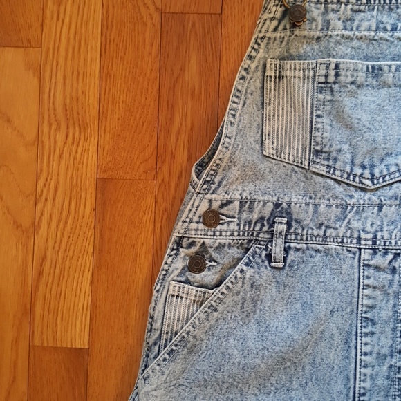 🚫SOLD🚫 Vintage 80's High Waist Denim Overalls - Picture 3 of 7